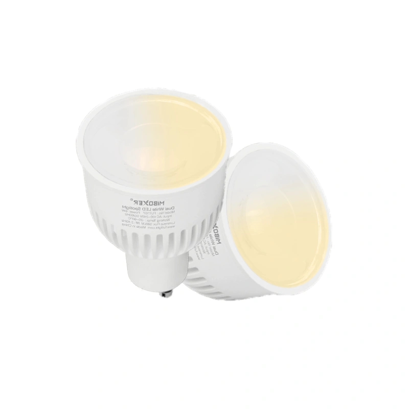 Afbeelding Milight led spot Dual White 5 Watt GU10 fitting door Wifilampkoning.nl