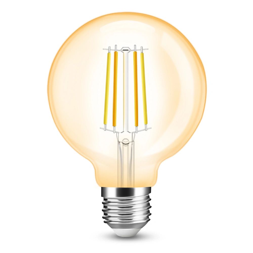 Milight smart filament lamp - E27 - Dual White - G95 model - Amberkleurig - Slimme verlichting