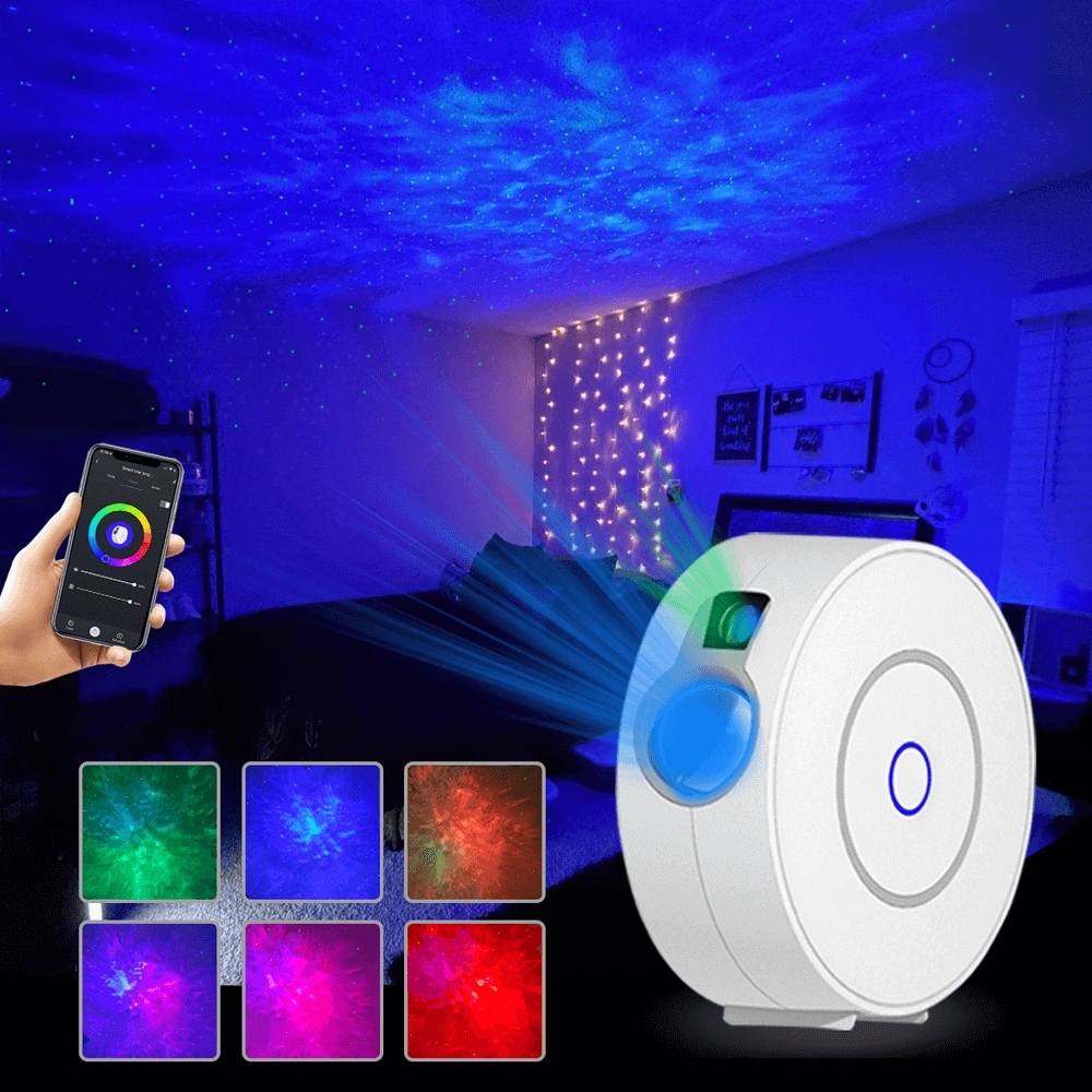 Afbeelding Slimme sterrenprojector door Wifilampkoning.nl