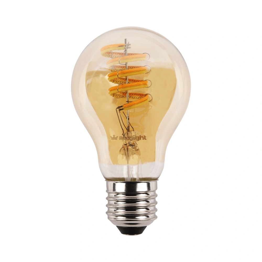 Afbeelding Tuya slimme led filament lamp goud - E27 fitting kogelvormig - Dual White door Wifilampkoning.nl