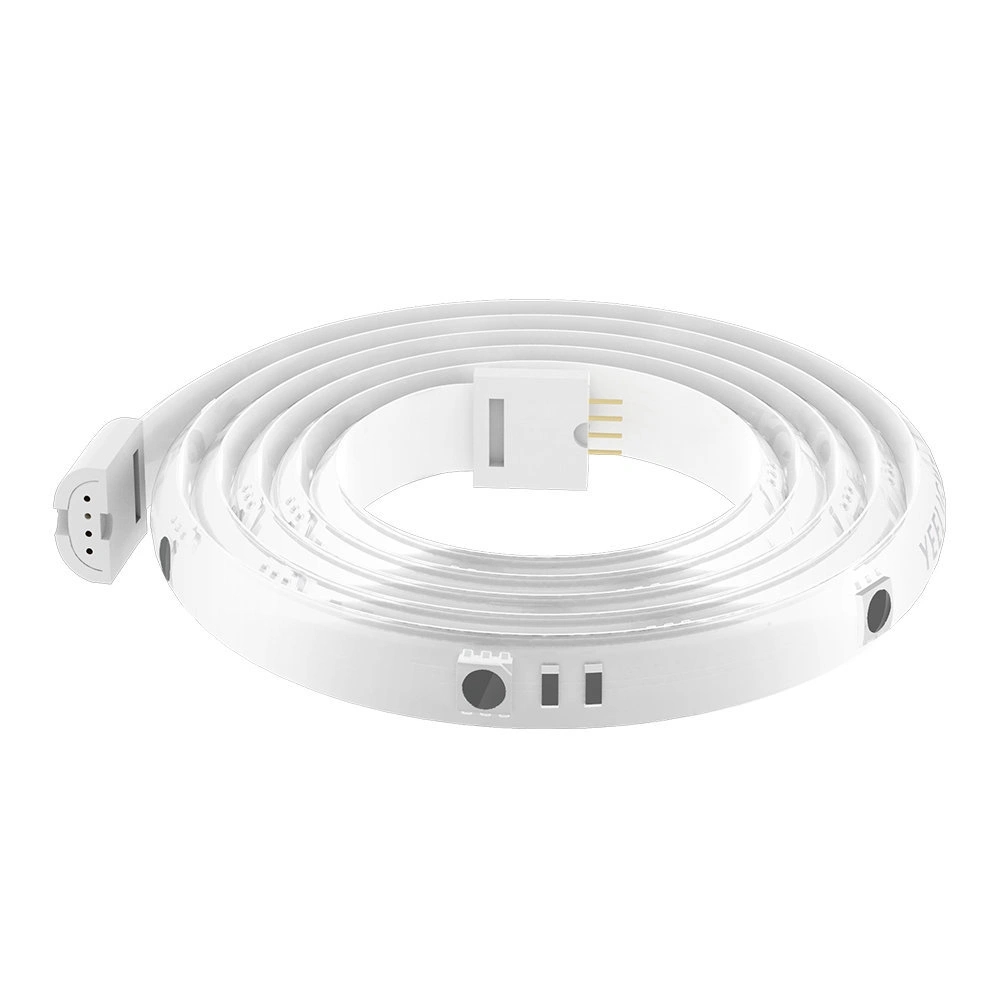 Afbeelding Yeelight 1 meter slimme ledstrip IP20 24V - Multicolor - Uitbreiding door Wifilampkoning.nl