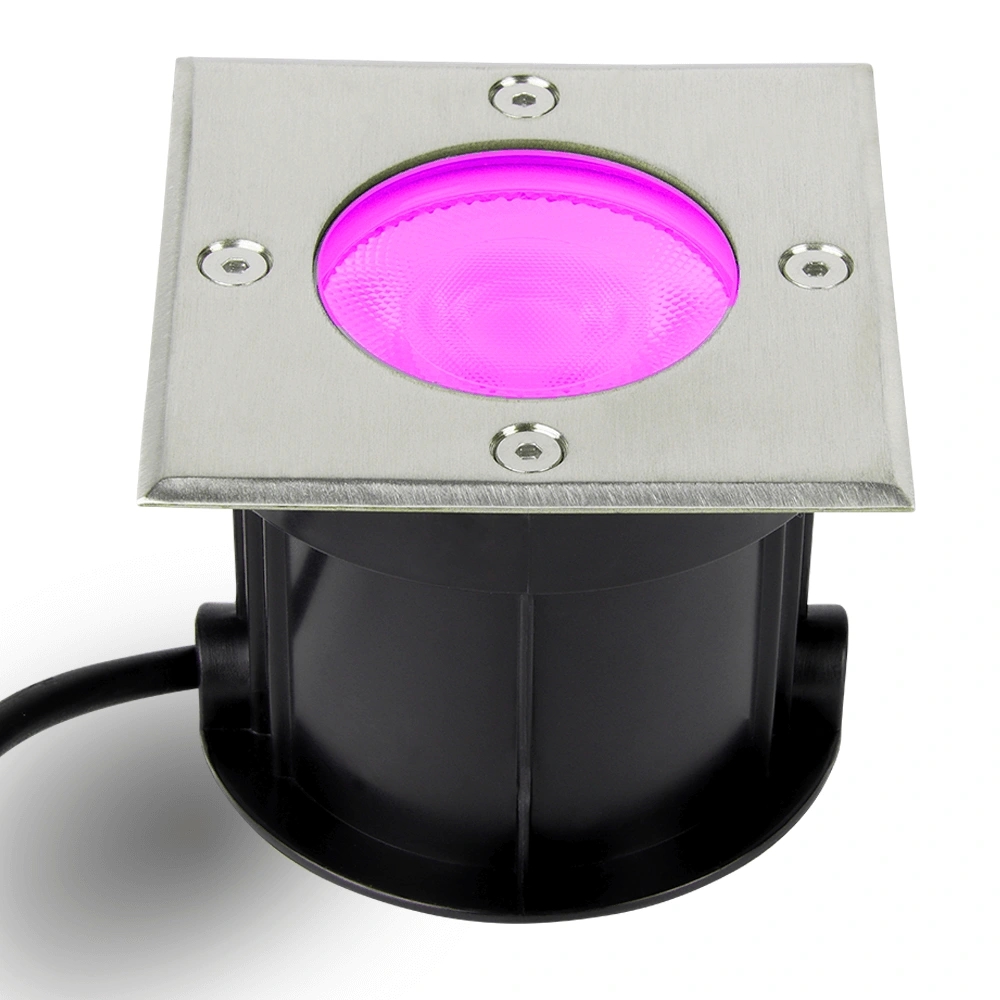 Zigbee inbouw grondspot voor buiten 6w alle kleuren en wittinten recht