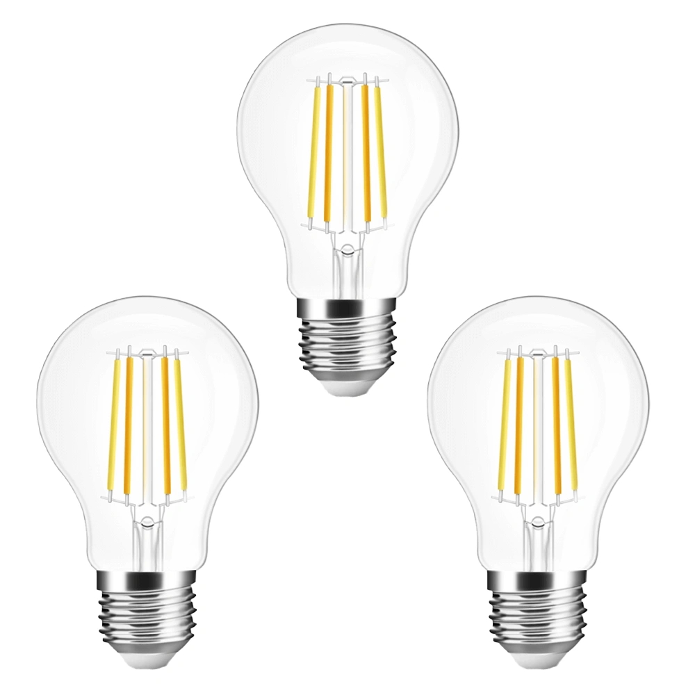 Afbeelding Zigbee led filament lamp dual white 7w e27 fitting - voordeelset van 3 door Wifilampkoning.nl