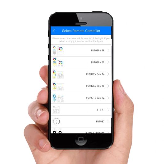 Milight starterspakket 1: 2x E27 RGBW Wifi lamp met Wifi module Ibox2