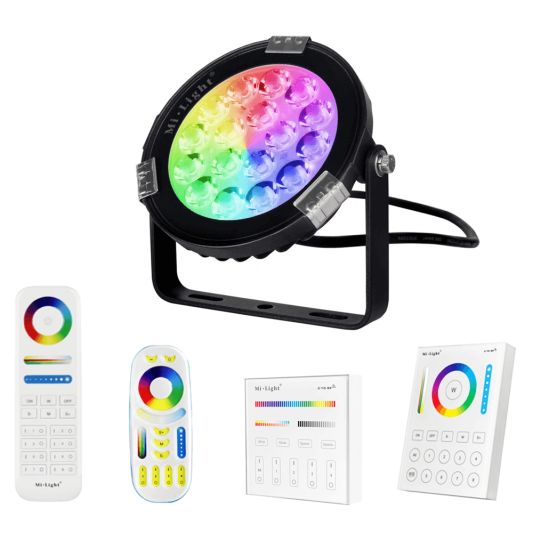 Milight WIFI LED tuinspot RGBWW set - 9 Watt