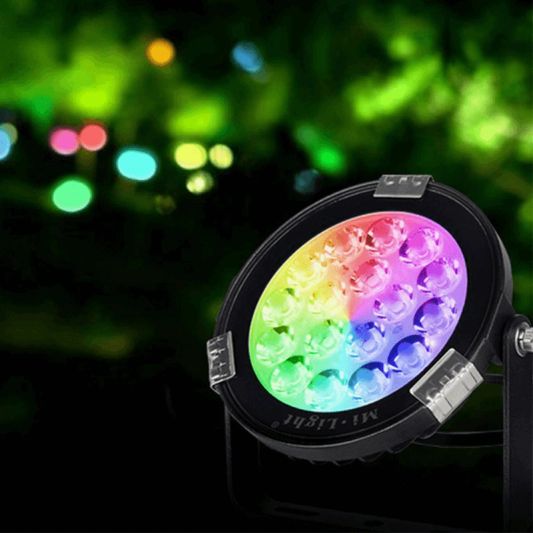 Milight WIFI LED tuinspot/schijnwerper RGBWW - 9 Watt