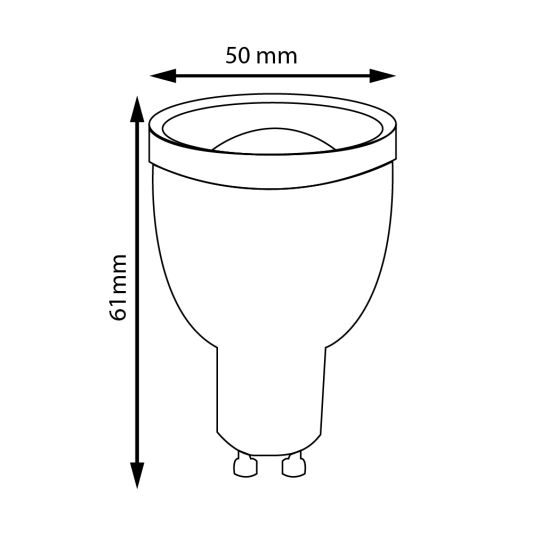 Slimme Innr LED spots met GU10 fitting - White and Color - bedienen via Hue app