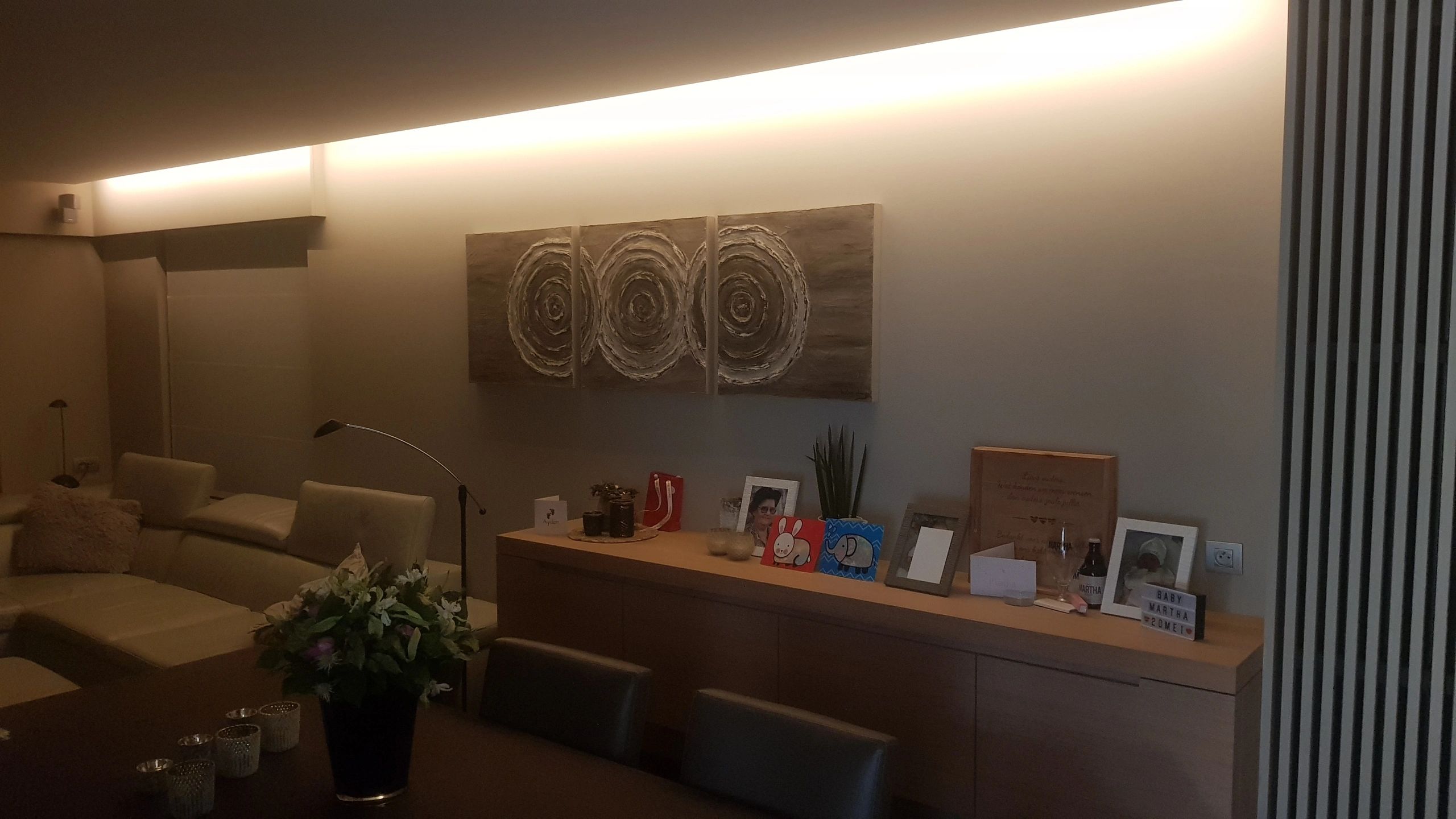 Dual White basic led strip per meter inclusief controller en voeding 1-10m