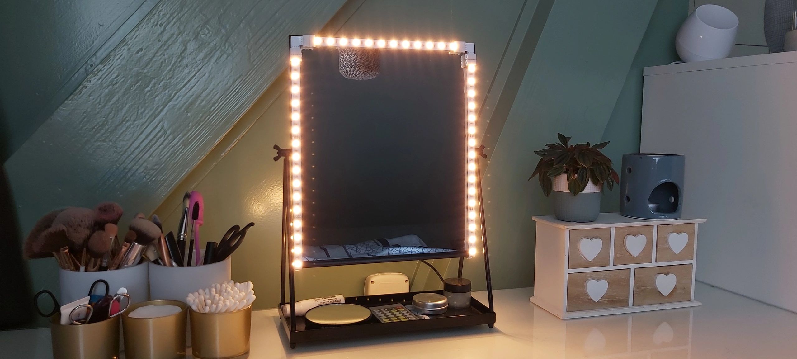 Dual White basic led strip per meter inclusief controller en voeding 1-10m