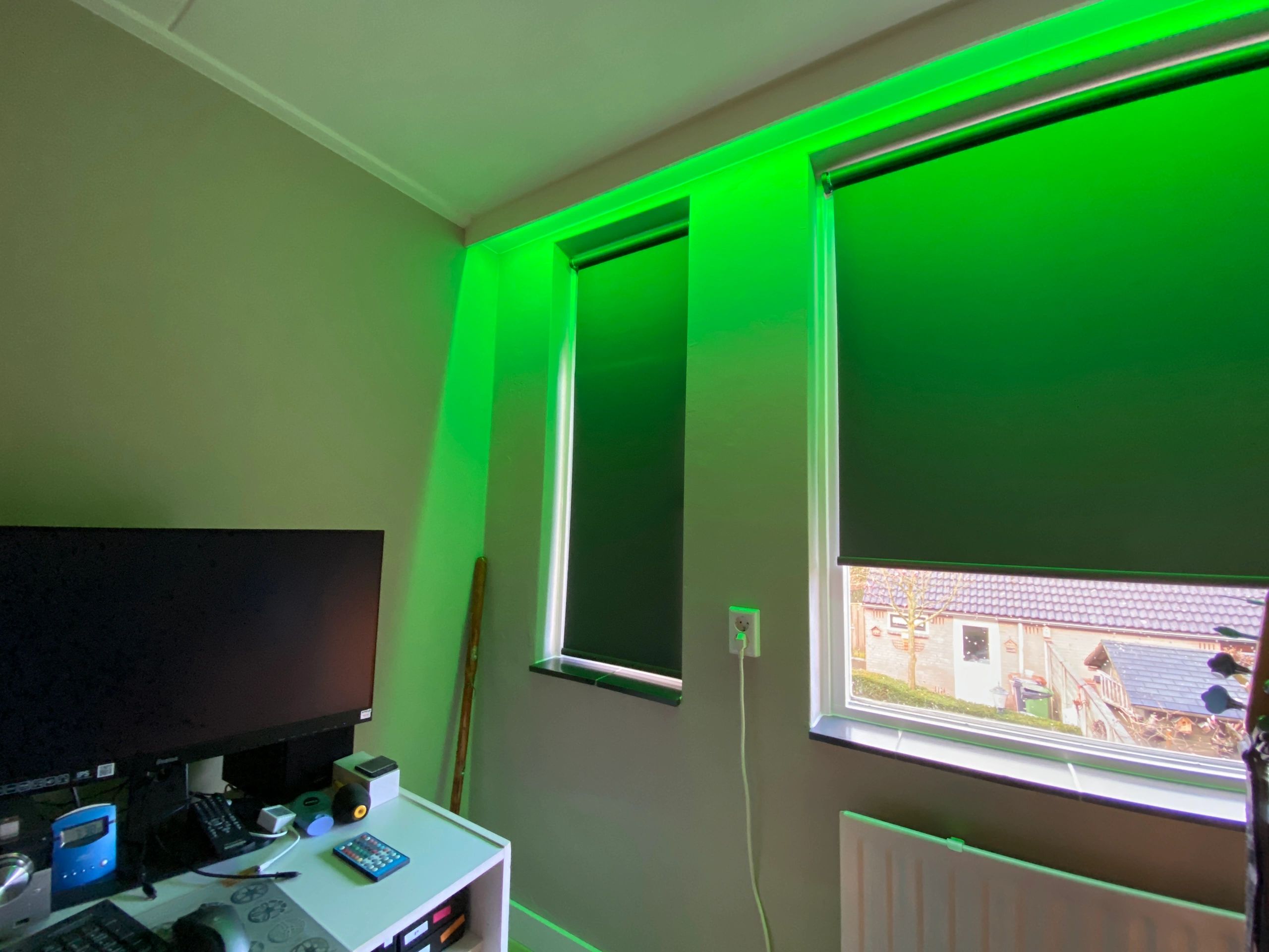 RGBW basic led strip per meter inclusief controller en voeding 1-10 meter