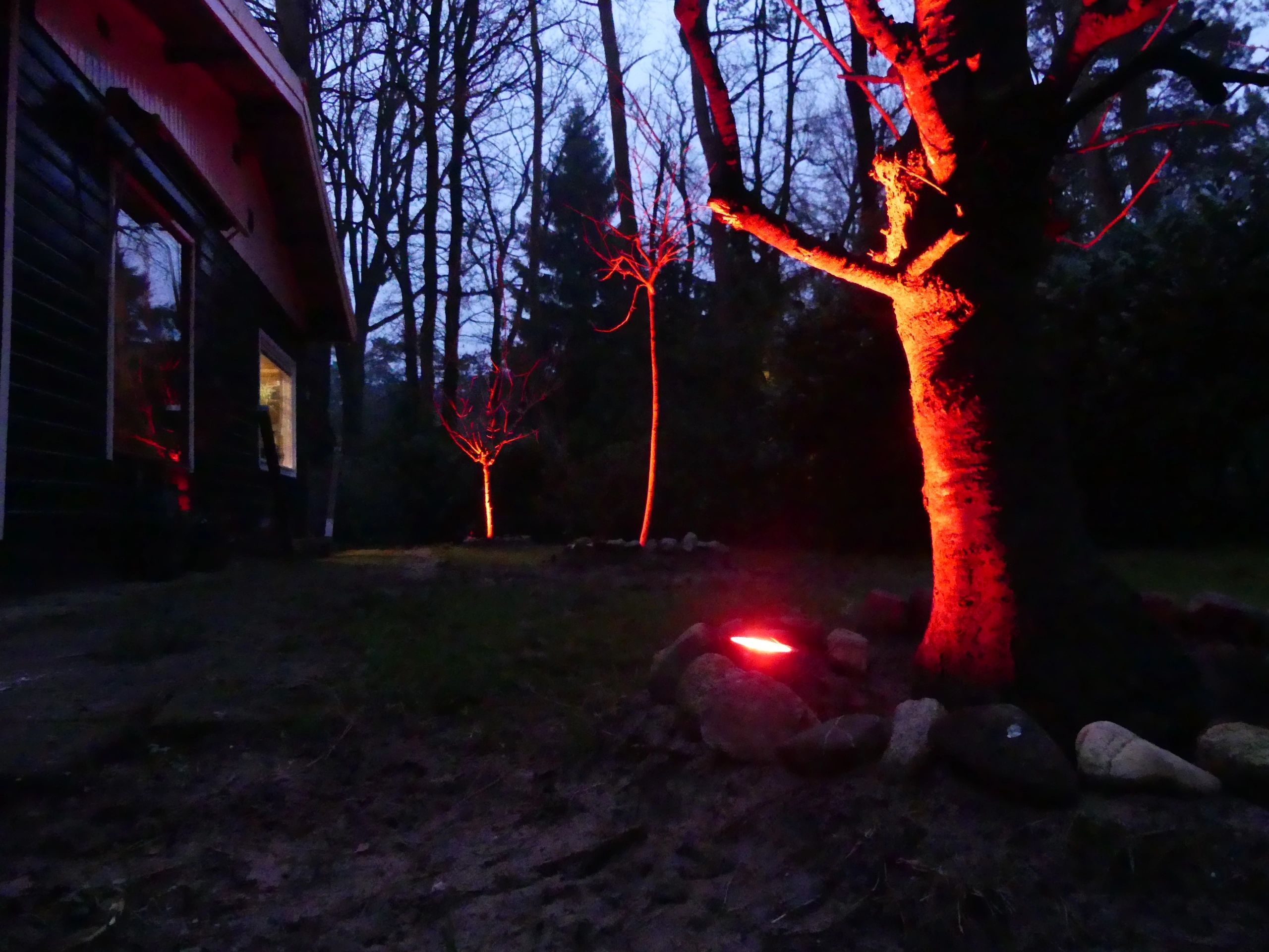 Milight WIFI LED tuinspot RGBWW set - 9 Watt