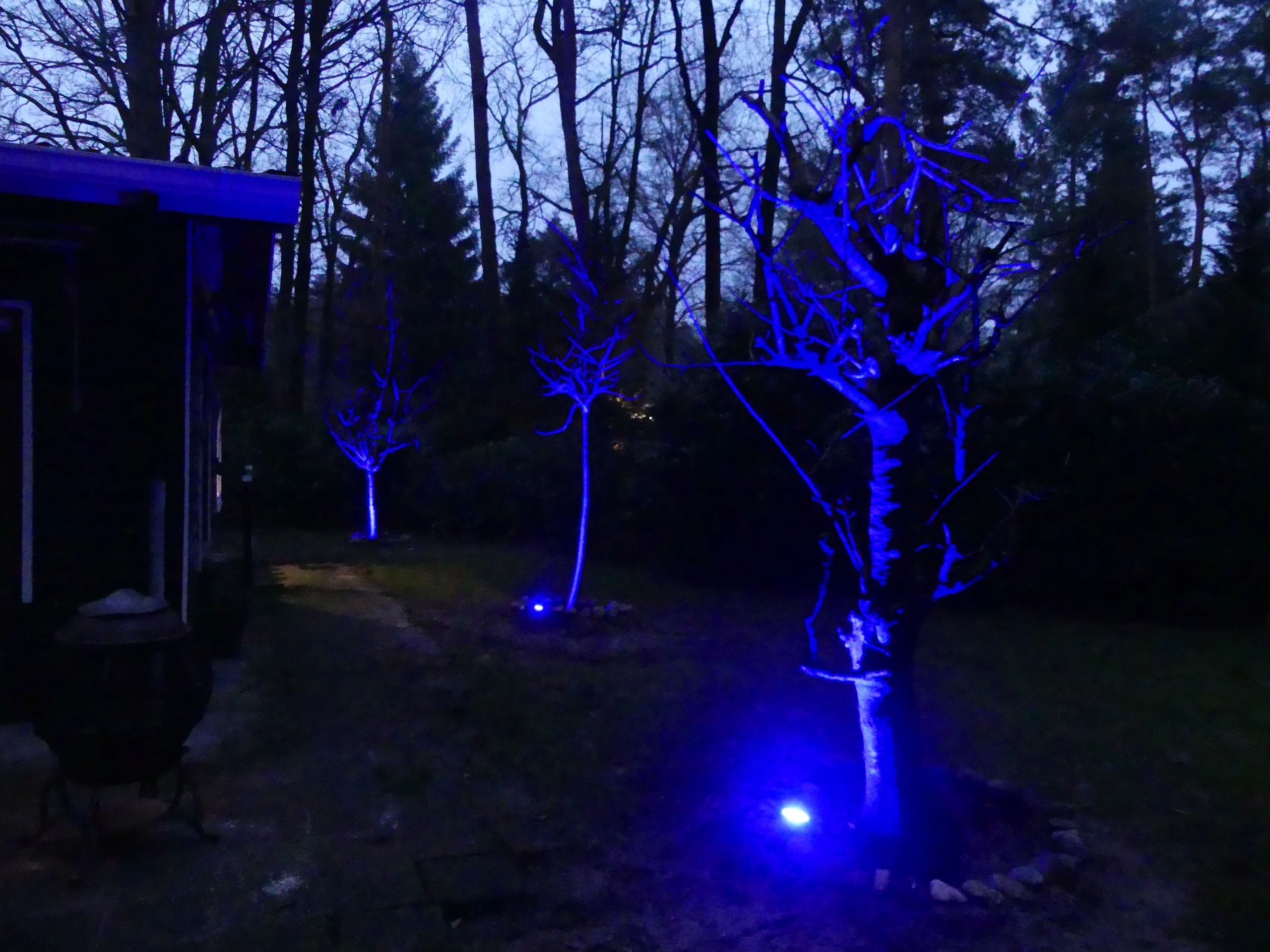 Milight WIFI LED tuinspot RGBWW set - 9 Watt