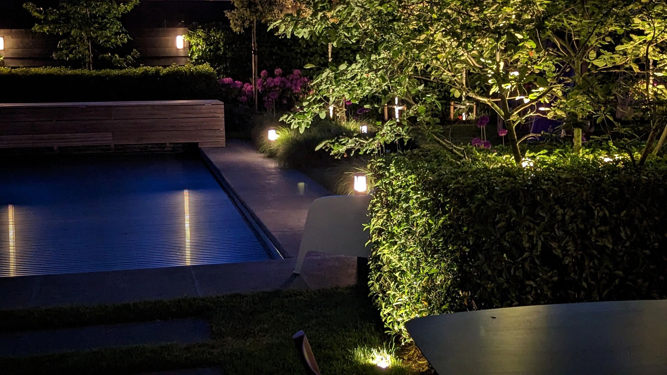 Zigbee inbouw grondspot voor buiten 6W - Alle kleuren en wittinten - Recht